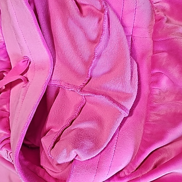Victoria's Secret Velour Jogger Pants Hot Pink Size Small 4-6 - Picture 8 of 10